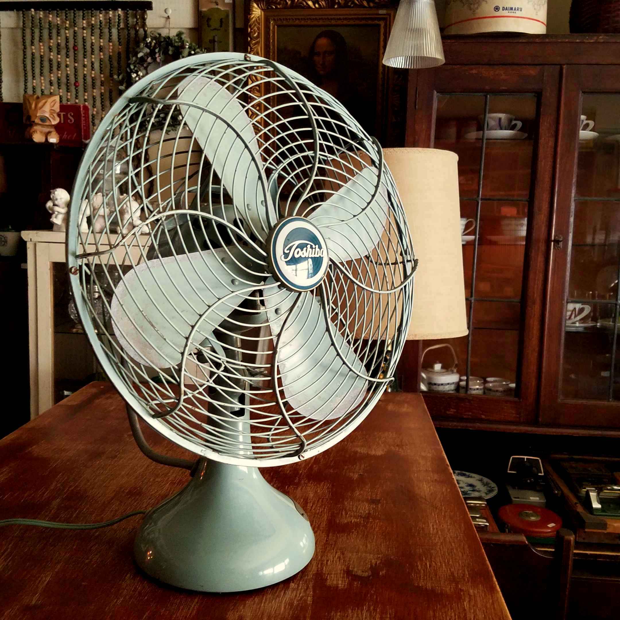昭和レトロな東芝の鉄羽扇風機 - [Sold Out]過去の販売商品