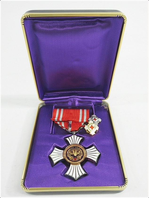 日本赤十字社（現代）：男章 金色有功章（略綬付き） - ちょいと気まま