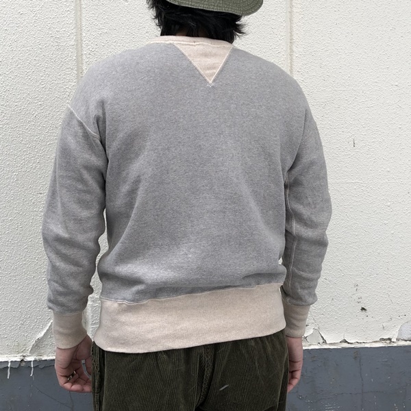 ウエアハウス “Lot 466 2本針コンビ両Vスウェット” | 北海道千歳