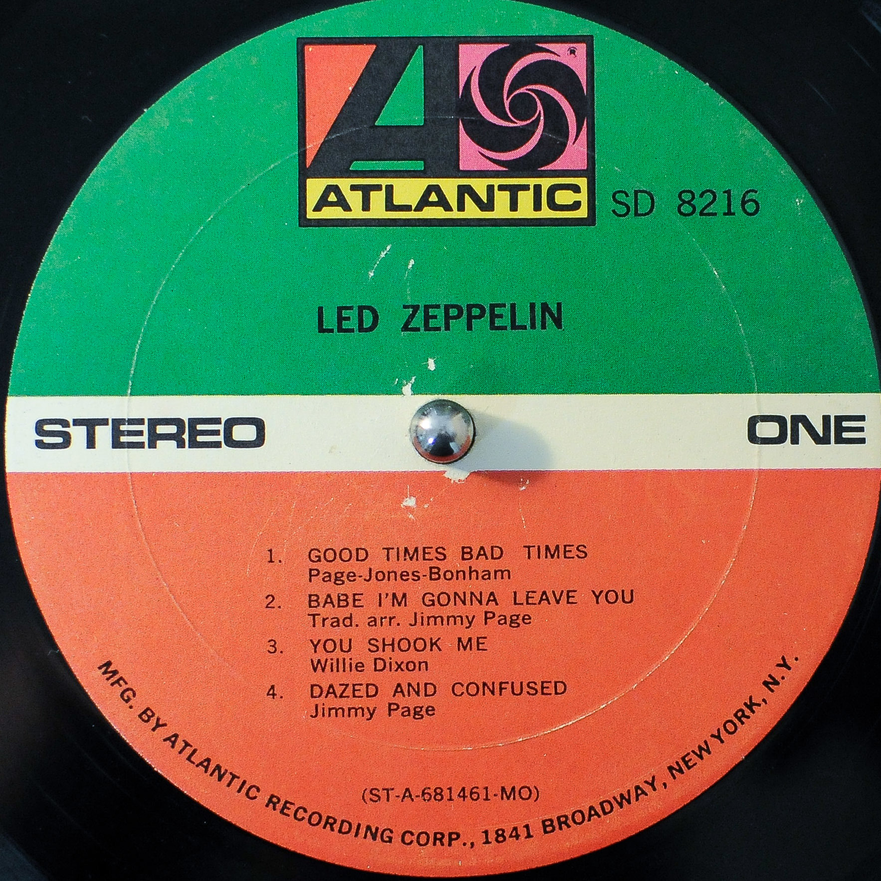 Led Zeppelin I - US盤 - Led Zeppelin
