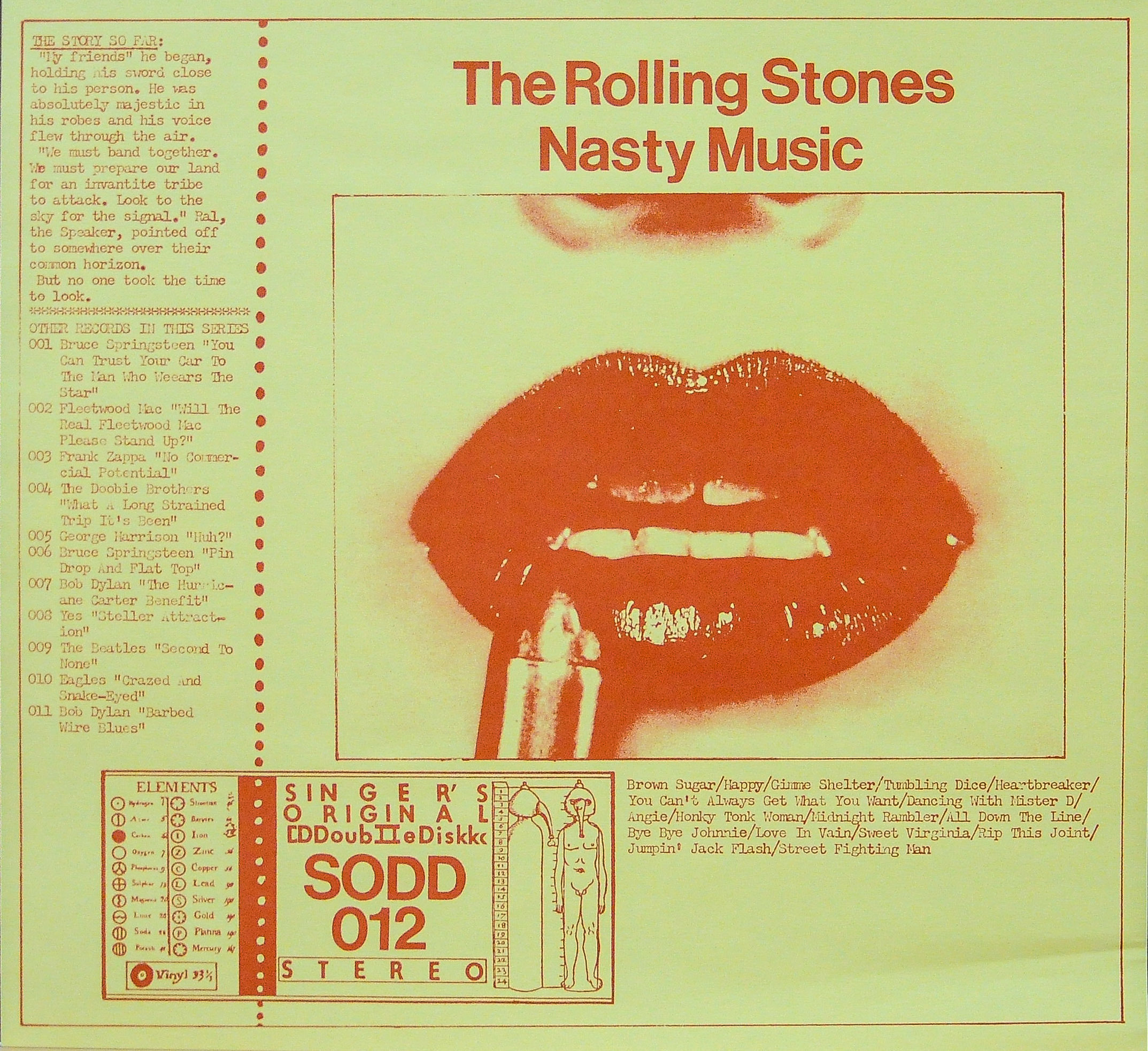 The Rolling Stones 『Nasty Music』 驚きの変な音 - The Rolling Stones