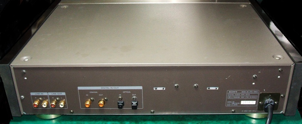 SONY・DTC－59ES（DATデッキ）修理記。 | たもつ ちゃん