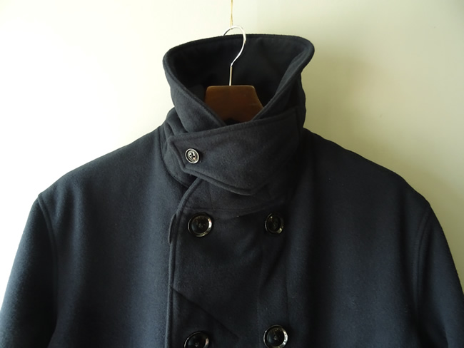 ENGINEERED GARMENTS」 LH PEA COAT- POLYESTER FAKE MELTON | suplex