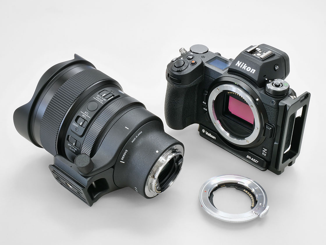 SIGMA 14mm F1.4 DG DN（ソニーE用）をNikon Zに装着 - ユーシー