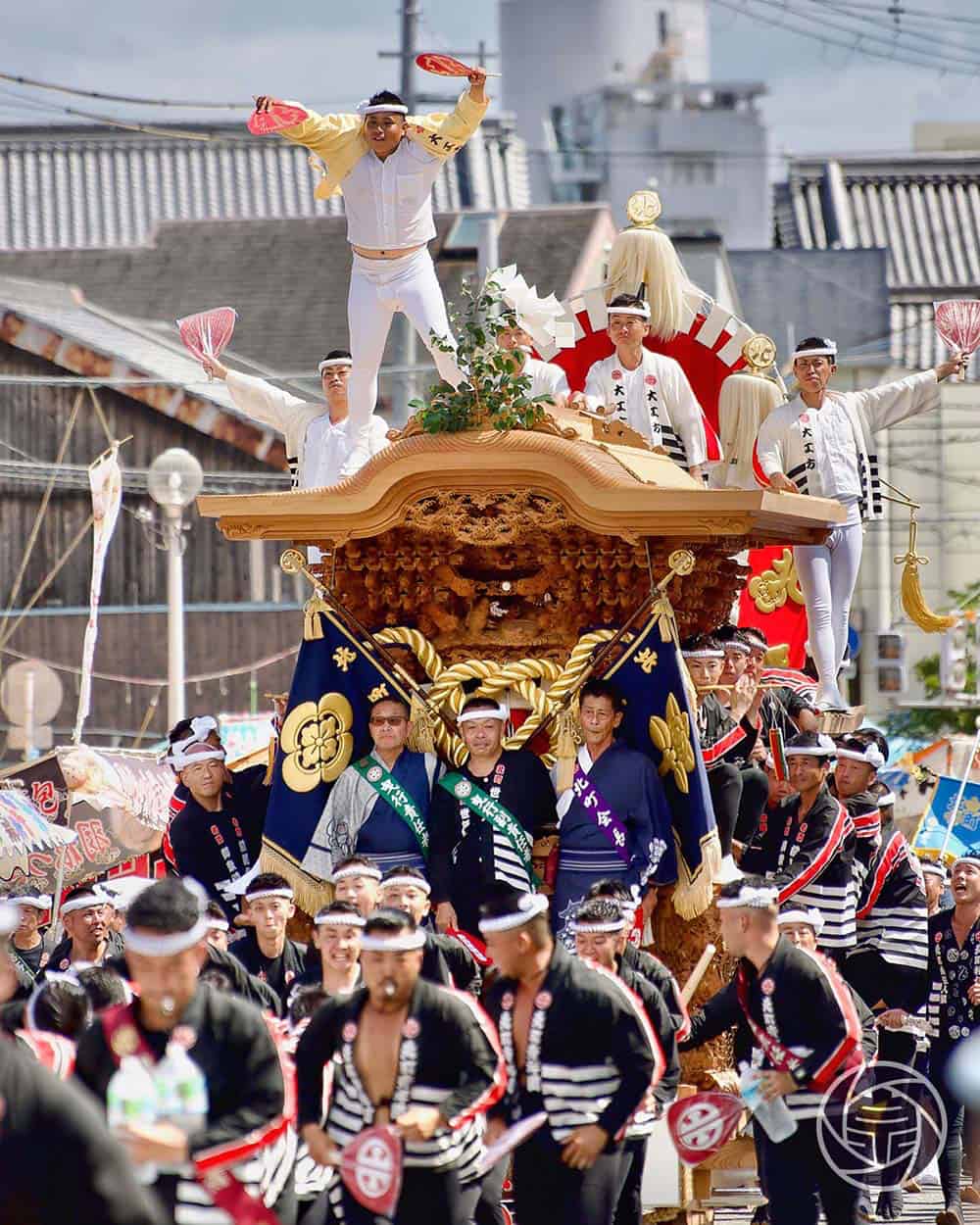 北町のだんじり（岸和田旧市・中央地区）泉祭記