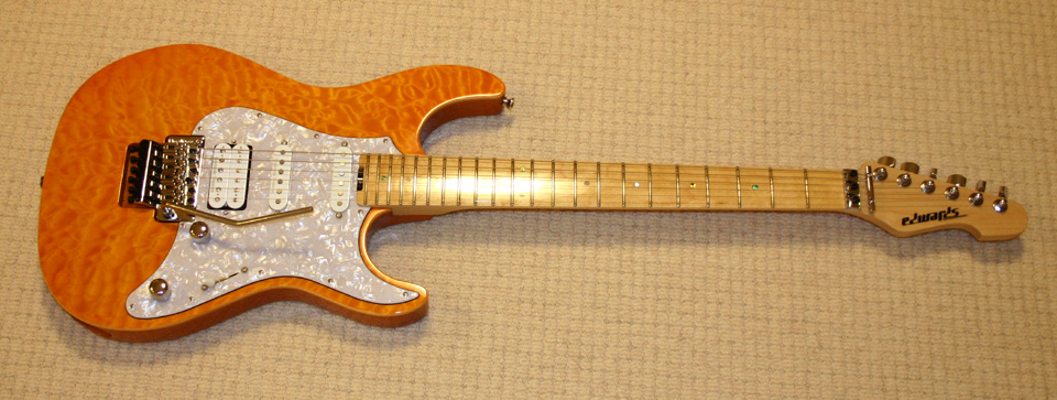 Edwards E-SN-145FR レビュー | Guitar Amp Effect