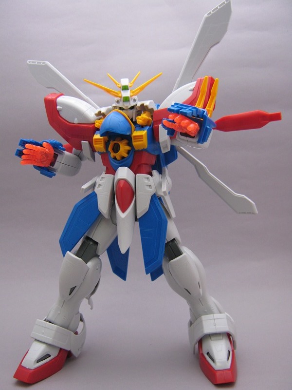 HGEX 1/60 「ゴッドガンダム」レビュー - プラモつくるよ！-改造・塗装