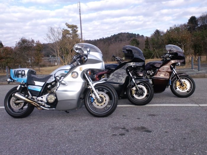 正月休み最後のツーリング＆ハーレーのステー製作。 - 自動車／バイク