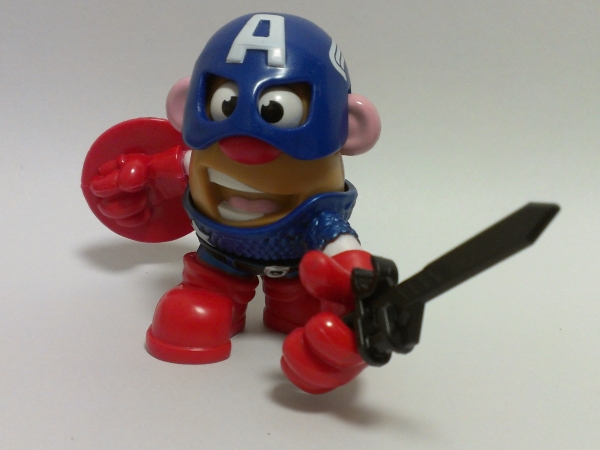 レビュー ミニ・ミスター・ポテトヘッド キャプテン・アメリカ