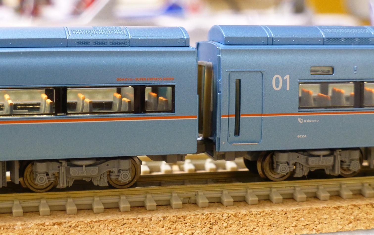 MicroAce 小田急ロマンスカー60000形MSE入線 | 川崎駅 レイアウト製作日誌