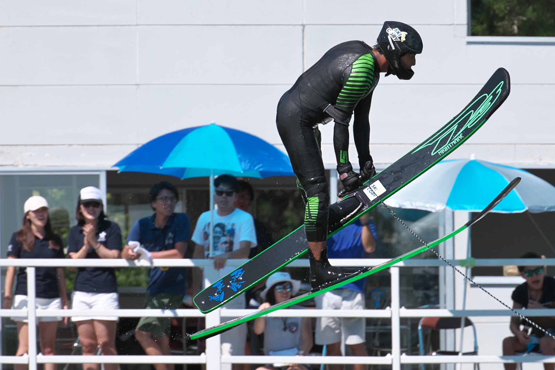 水上スキー at 常陸利根川 2016年10月21日