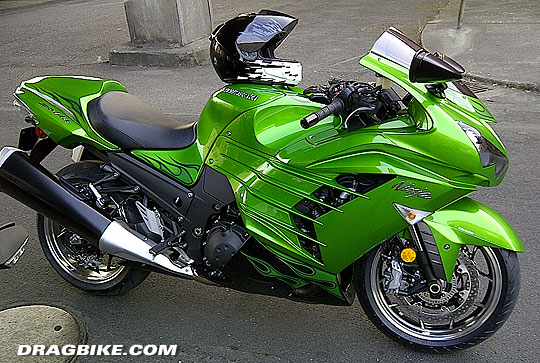 Kawasaki 2012 ZX-14R - Rickey Gadson's Exclusive Look | Brocks