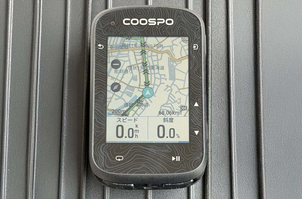 新発売】COOSPO CS600！1万円台で買えちゃうタッチパネル＆ナビ対応GPS