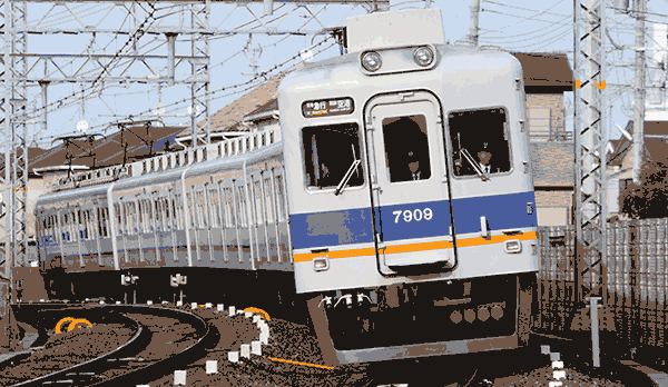 鉄コレ南海7000系、新塗装も7/24発売！（先行7/18堺駅） | オキラクウサギ