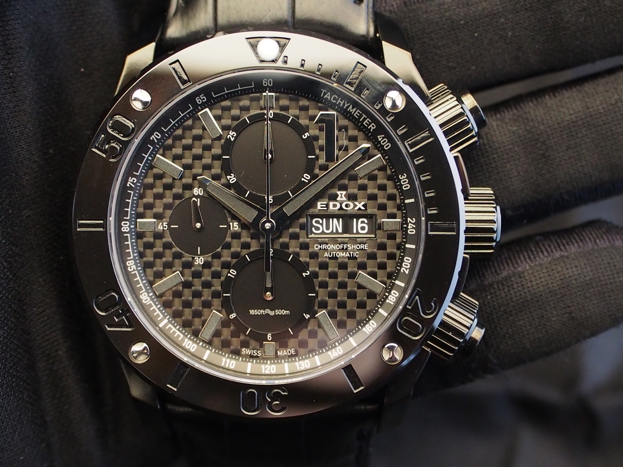 MEN'S CLUB』戸賀編集長別注モデル！エドックス「クロノオフショア1