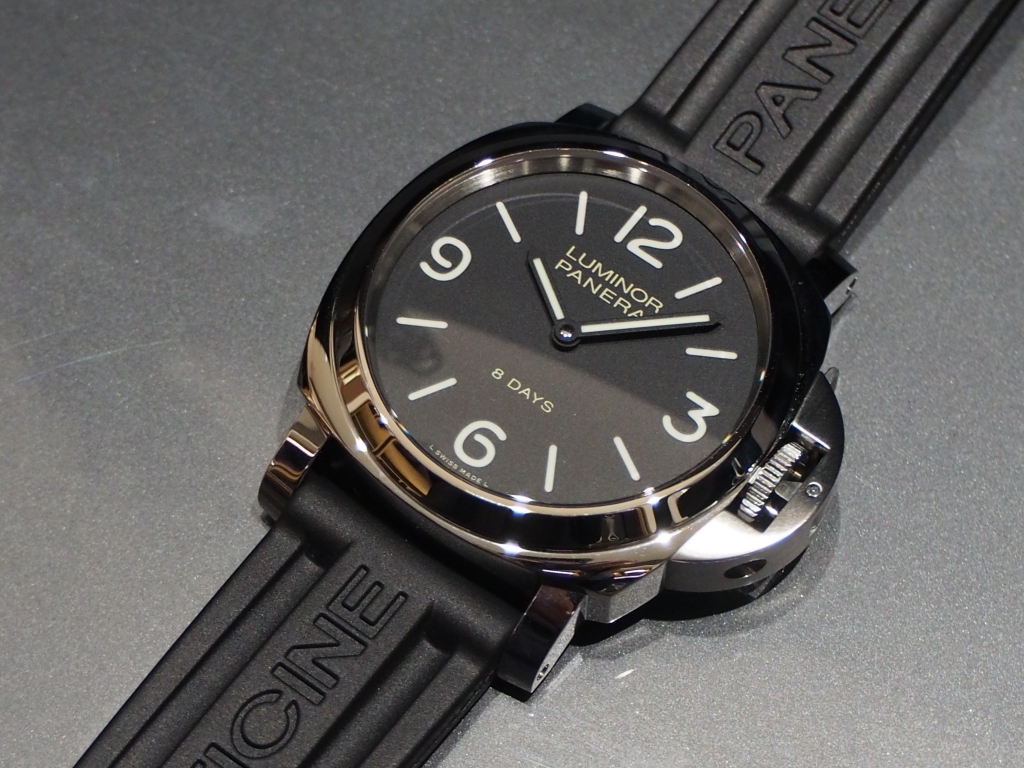 ラバーストラップに付け替えてみました！パネライ「ルミノール ベース