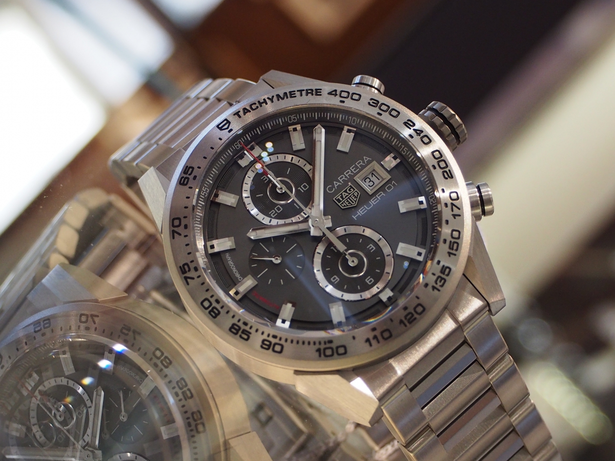 新作】チタン素材の”カレラ キャリバー ホイヤー01”、入荷です！/TAG