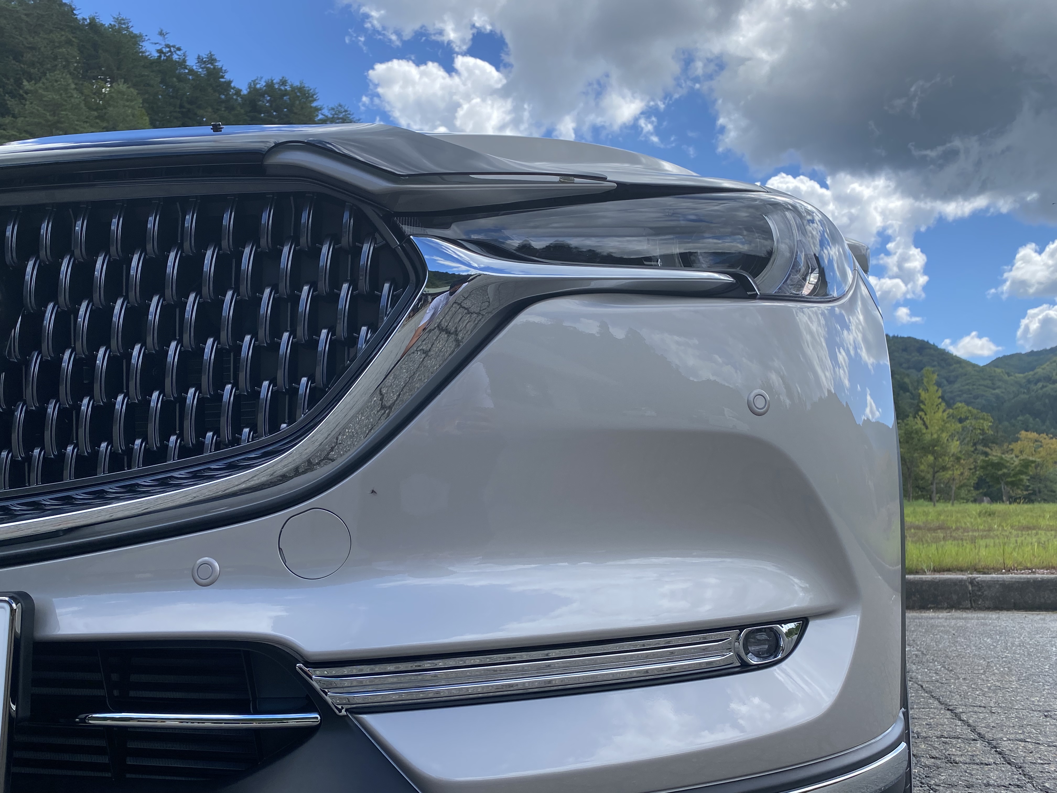 オーストラリア純正バグガードで、ギラつき過ぎす纏めました『MAZDA CX