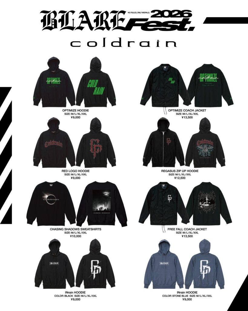 BLARE FEST. 2026 会場で完売となったグッズの事後通販が決定