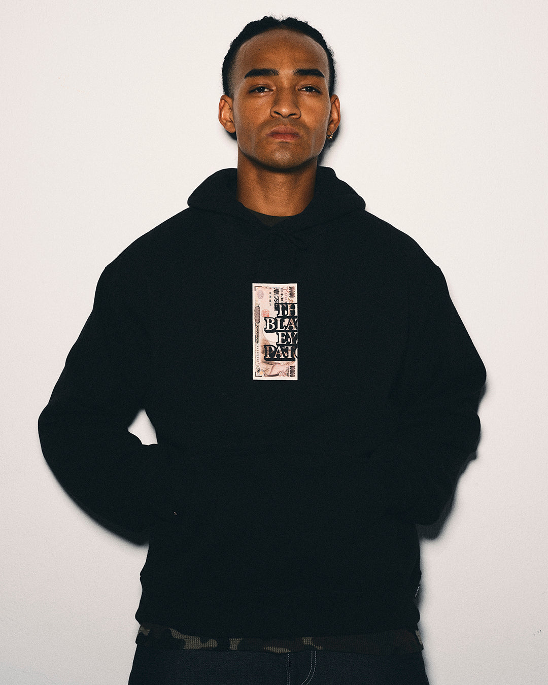 OG YUKICHI BILL HOODIE BLACK – BlackEyePatch