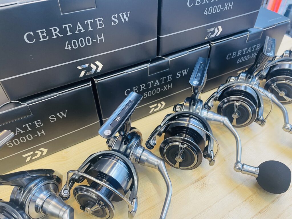DAIWA】”24CERTATE SW l 24セルテート”剛性と軽量性が大幅にアップし