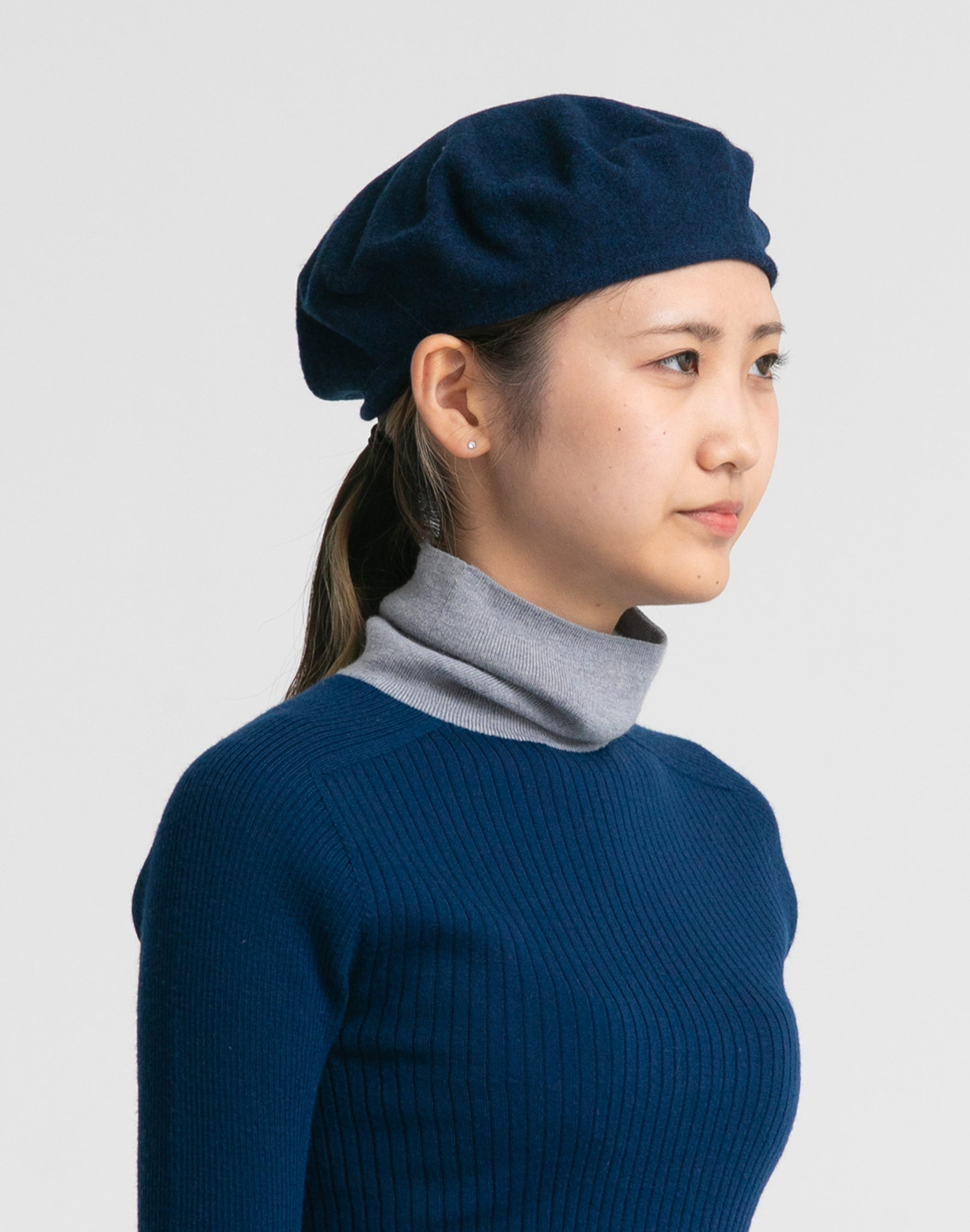 Scenery+ 魔法のベレー帽 日本製 たたんでバッグに収納持ち出し簡単