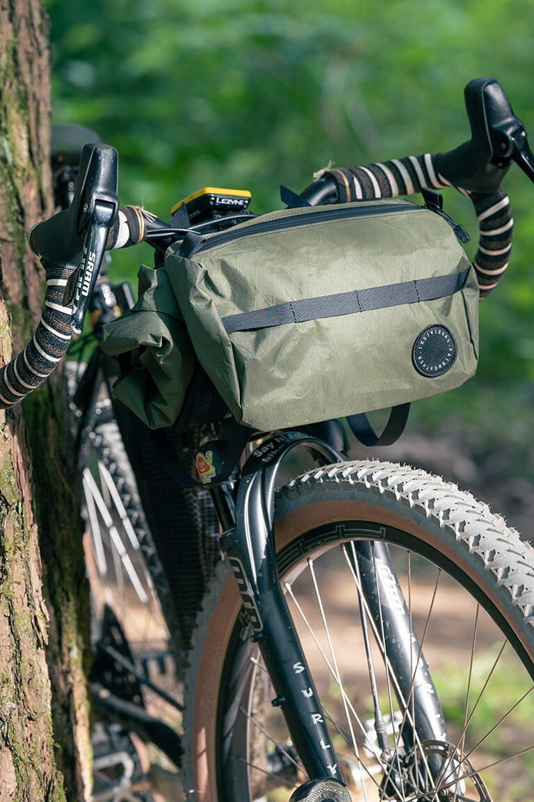 Handlebar Bag+ - FAIRWEATHER BIKE BAG CATALOG || BLUE LUG