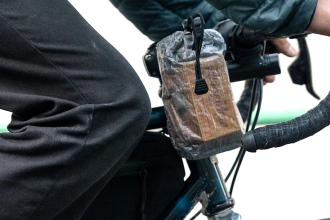 Handlebar Bag+ - FAIRWEATHER BIKE BAG CATALOG || BLUE LUG