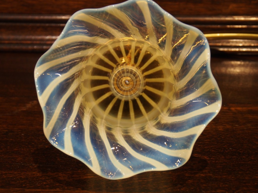 ウランガラス スタンドランプ / 16059909023 | 英国アンティーク家具