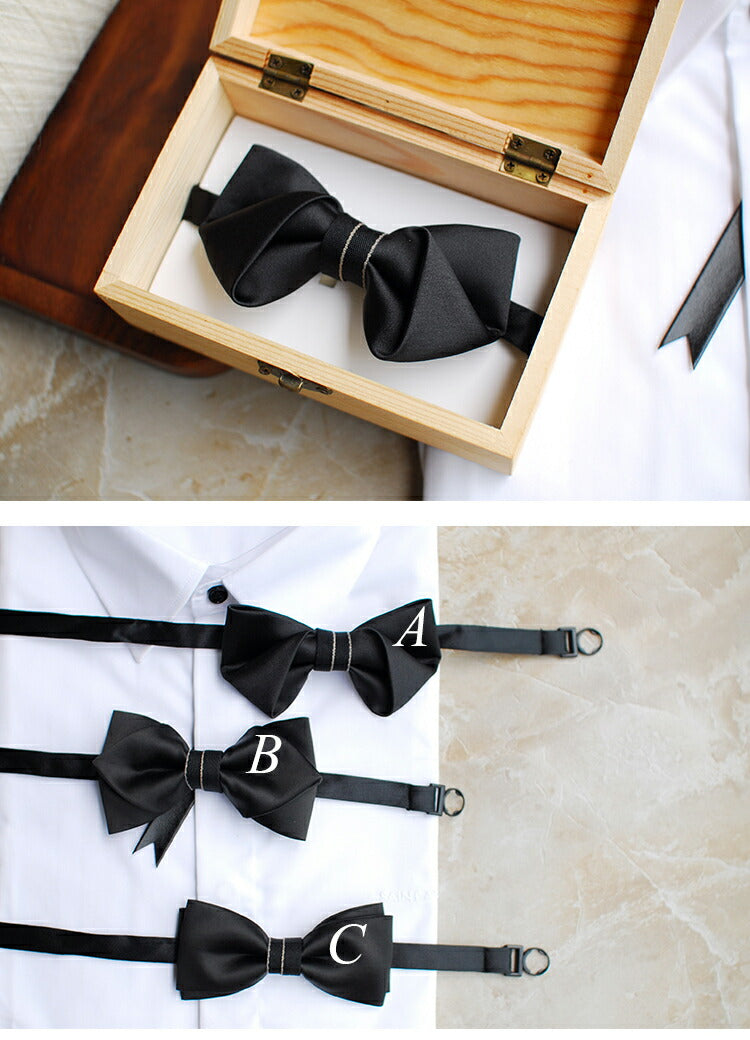 dnek11a】【ボウタイ （ 蝶ネクタイ / 蝶タイ ）】＼高級感のある礼装