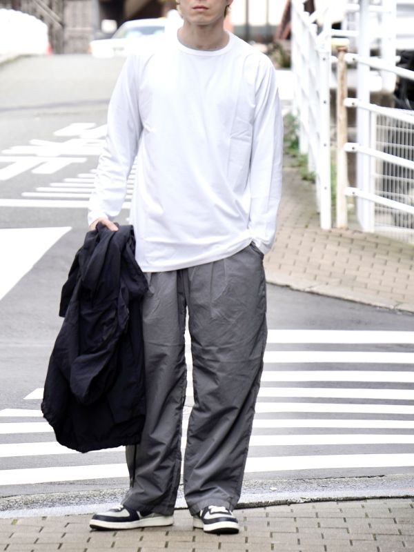 TEATORA」(テアトラ)CARTRIDGE TEE L/S SOLOTEX -WHITE-