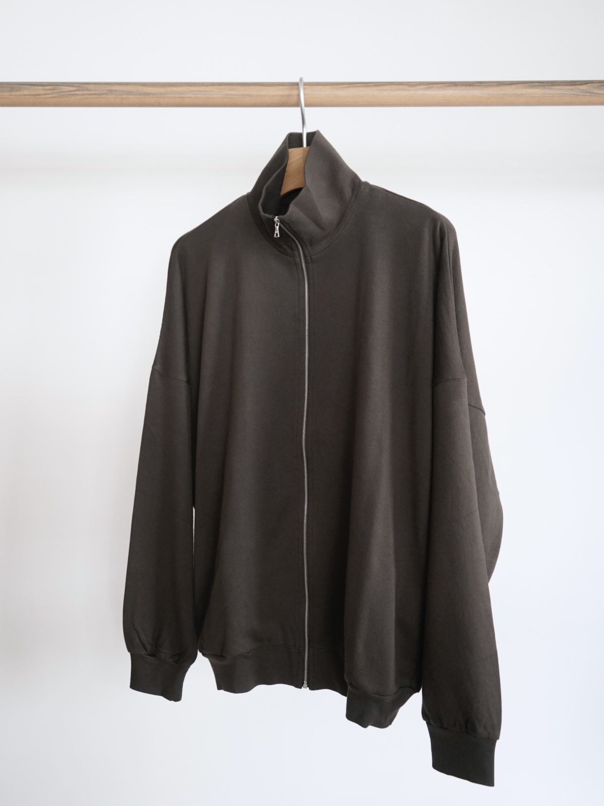 AURALEE」 SUPER HIGH GAUGE SWEAT ZIP BLOUSON