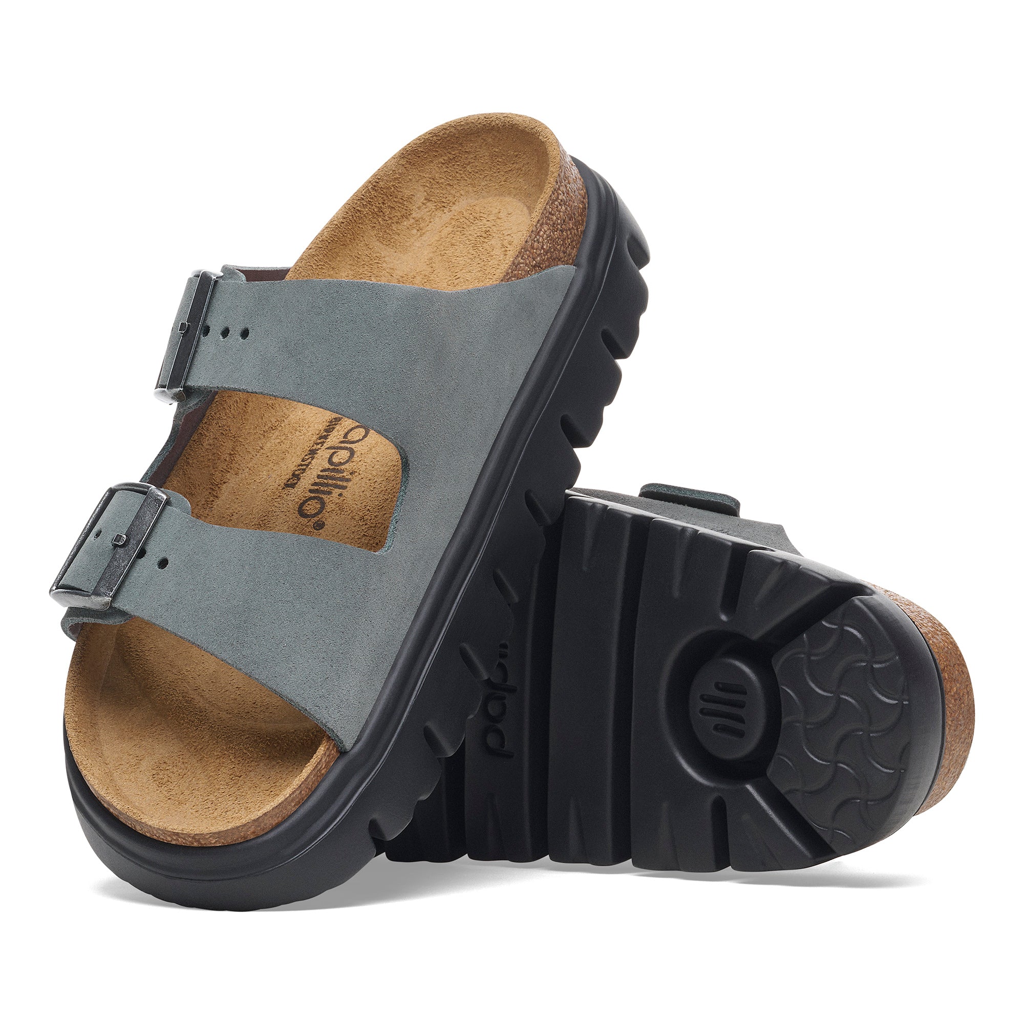 Birkenstock Papillio Arizona Chunky Suede Leather Women's