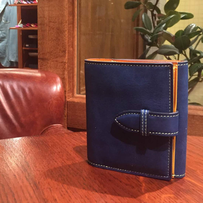 藍染め]ホックアップウォレット – BROOKLYN MUSEUM