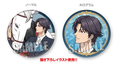 新テニスの王子様 缶バッジセット 跡部とエリザベートVer.：【公式