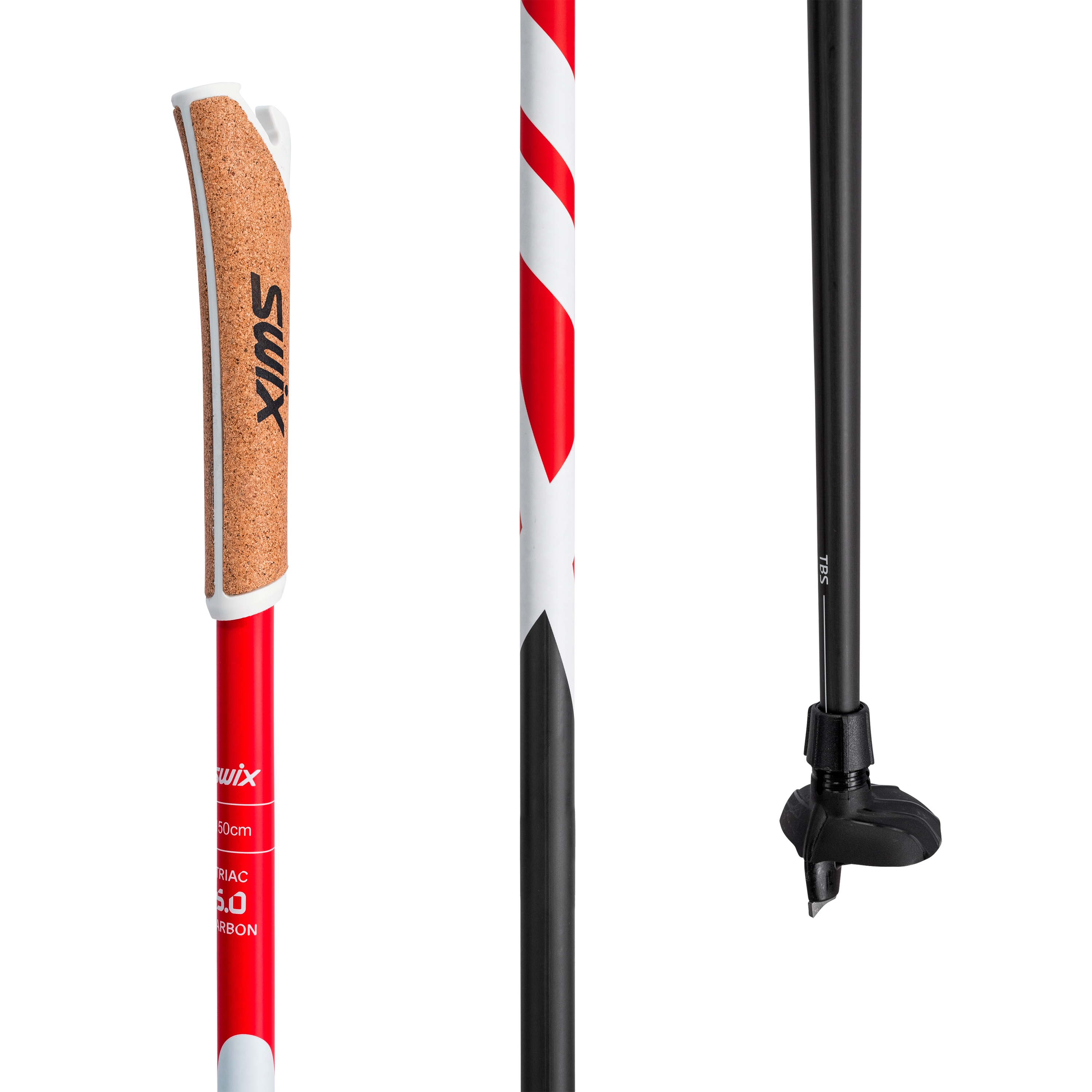 Cross country ski poles, alpine poles, nordic walking and running