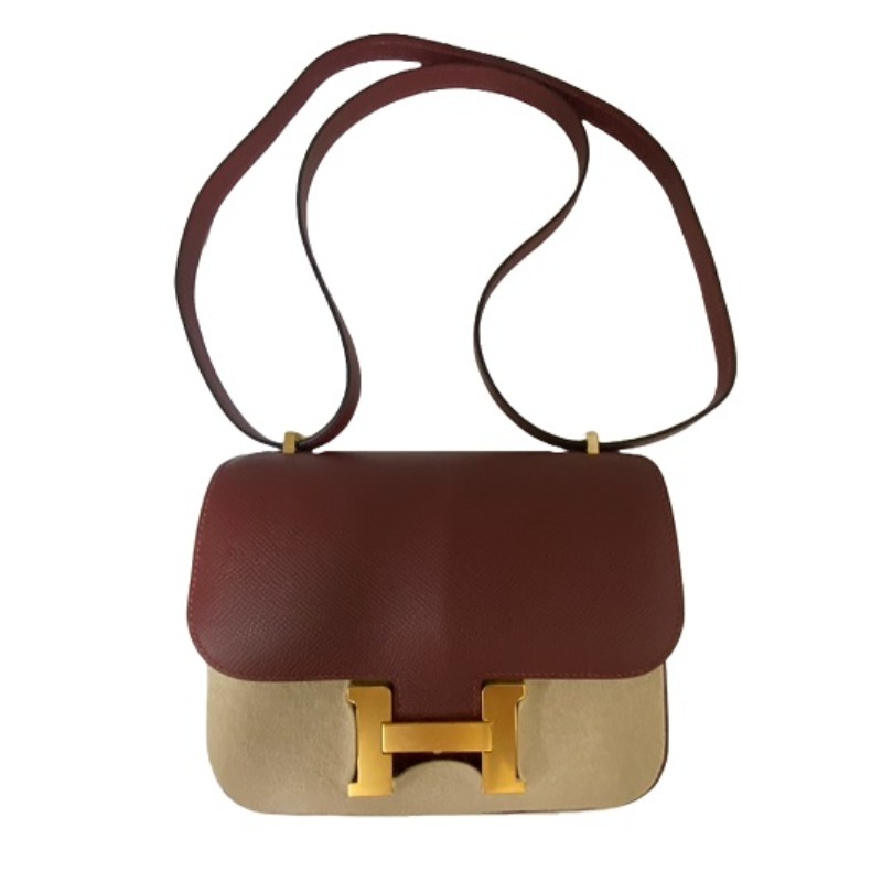 エルメス コンスタンスミニ ミロワール エプソン ルージュアッシュ W