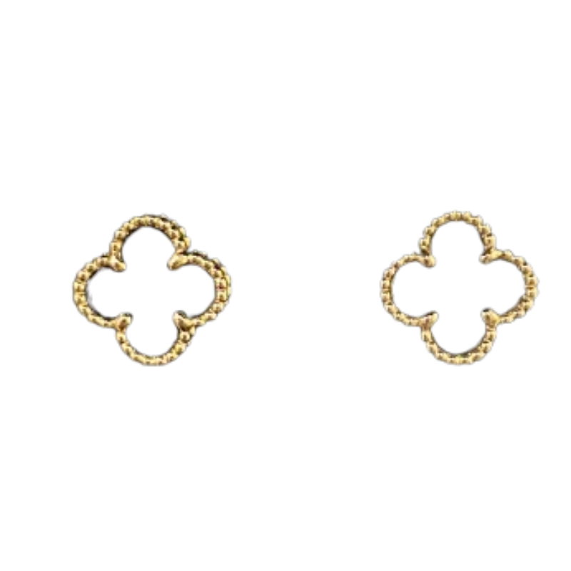 ヴァンクリーフ＆アーペル スウィートアルハンブラ オニキス ピアス