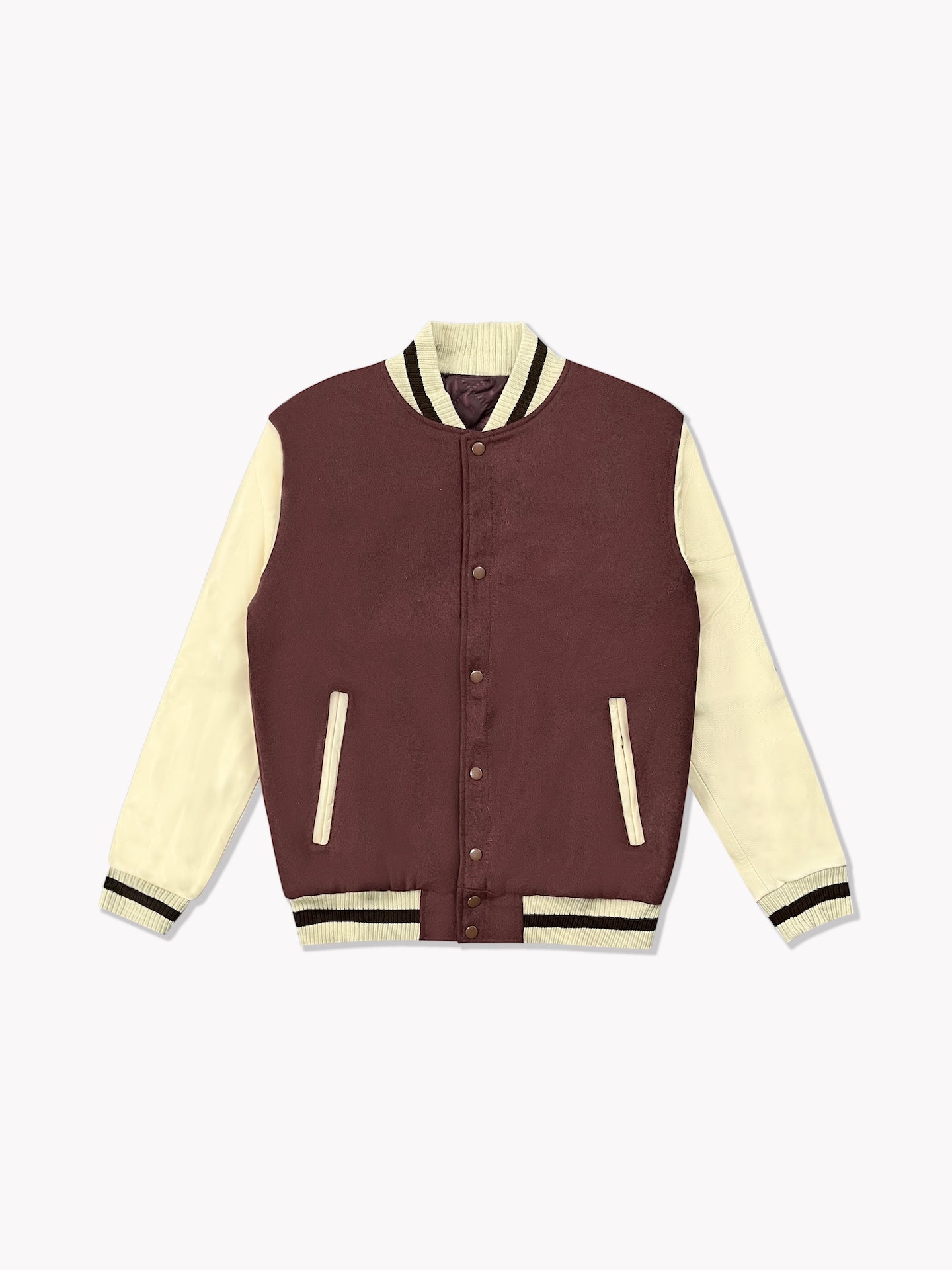 Varsity Jacket-Chocolate – Brandon Thorne
