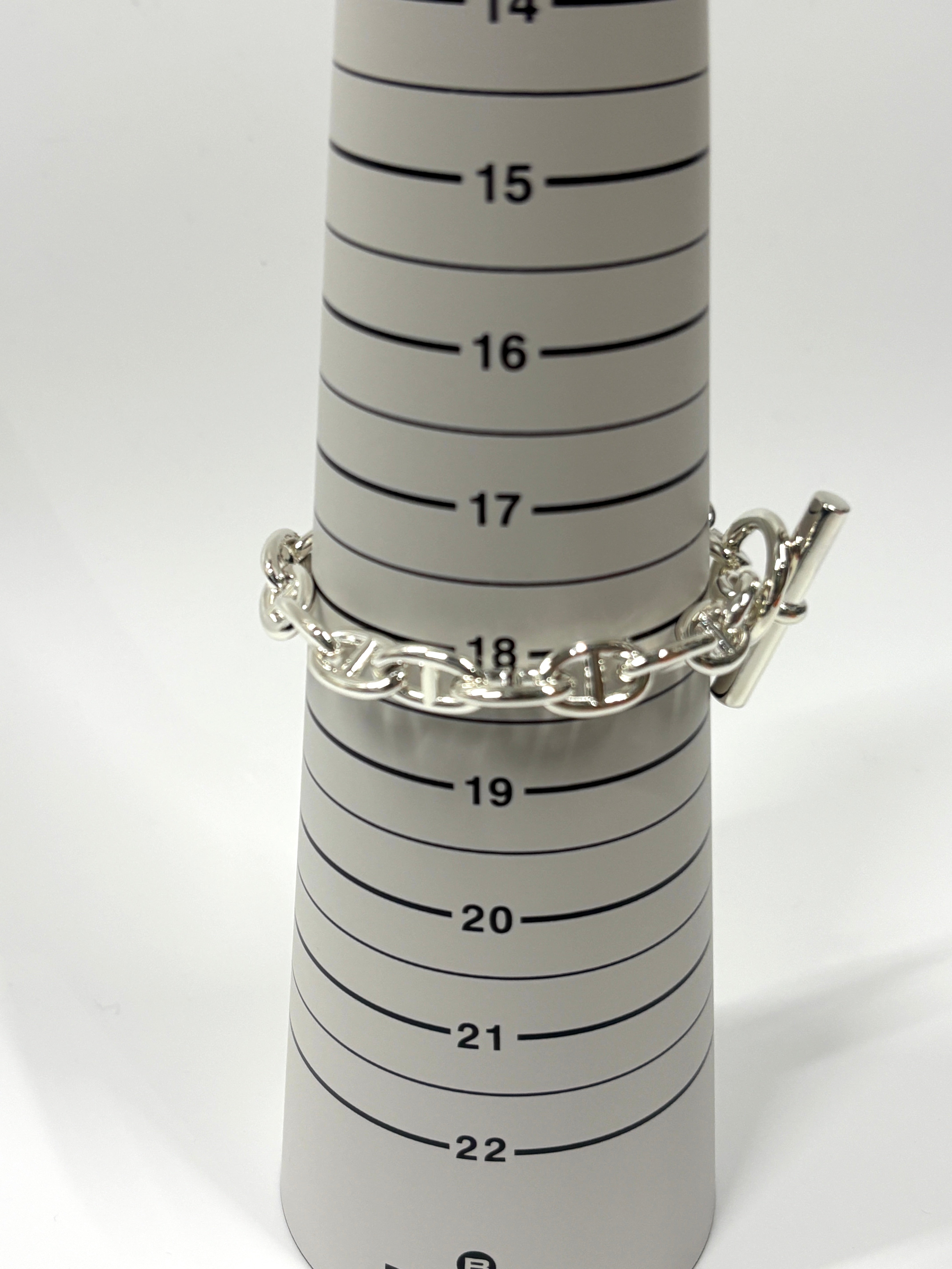 HERMES エルメス シェーヌダンクル ブレスレット MM17コマ – Brandar