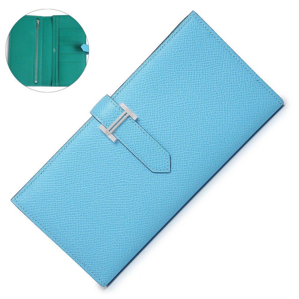 新品・未使用品】エルメス HERMES ベアン スフレ ヴェルソ 二つ折り長