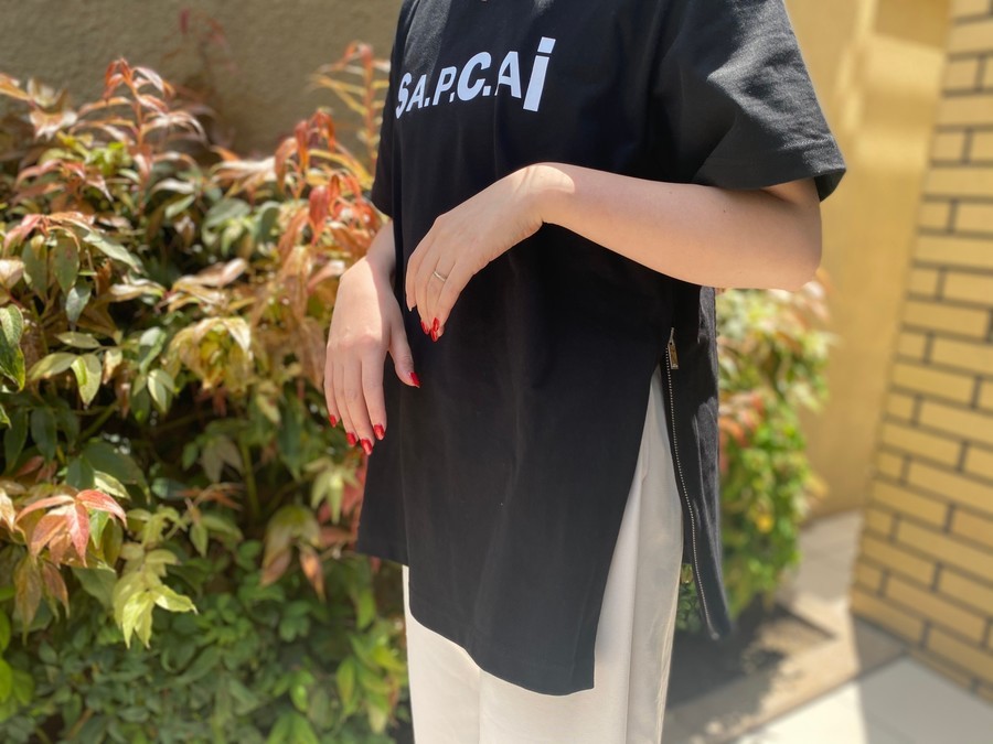新入荷情報】21SS！A.P.C.×sacaiのロゴTシャツ入荷致しました
