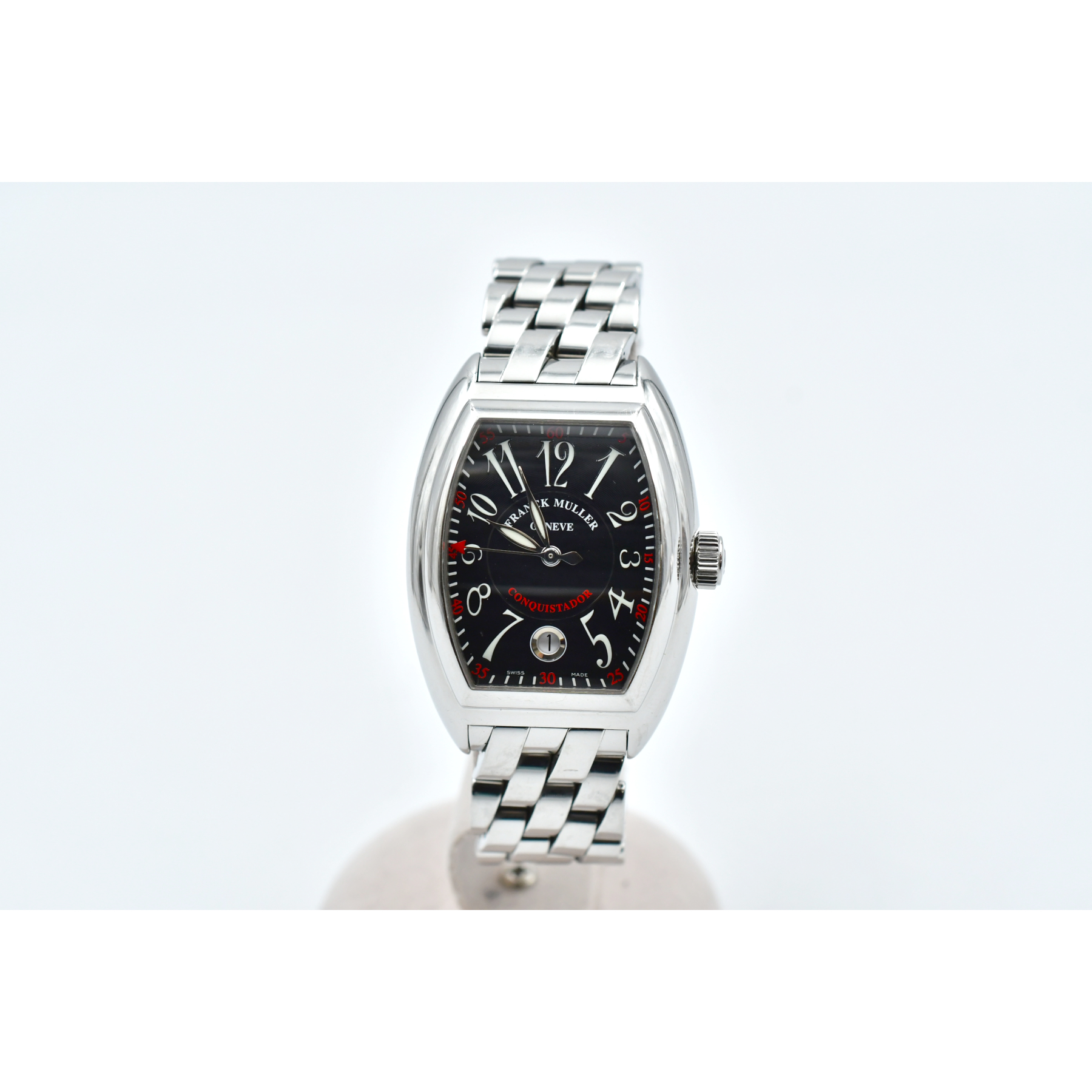 フランク ミュラー コンキスタドール 黒文字盤 SS/AT 8005SC 買取実績