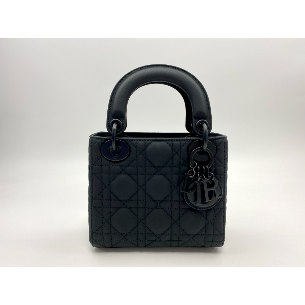 ディオール レディディオール ミニ ウルトラマット 黒 ブラック金具
