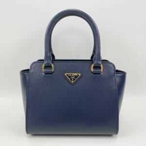 プラダ Re-Edition2000 テリー ミニハンドバッグ 青 パイル 買取実績