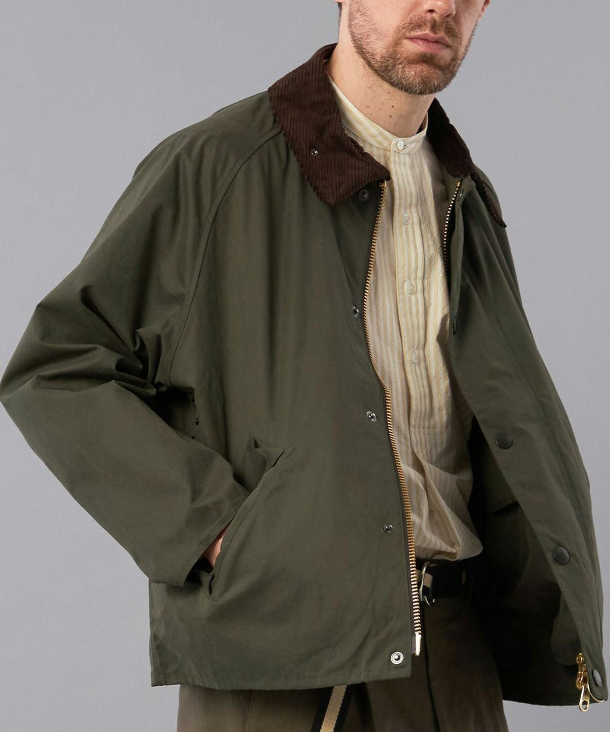 オーバーサイズ ピーチド トランスポート(ノンワックス)(UNISEX) 全3色