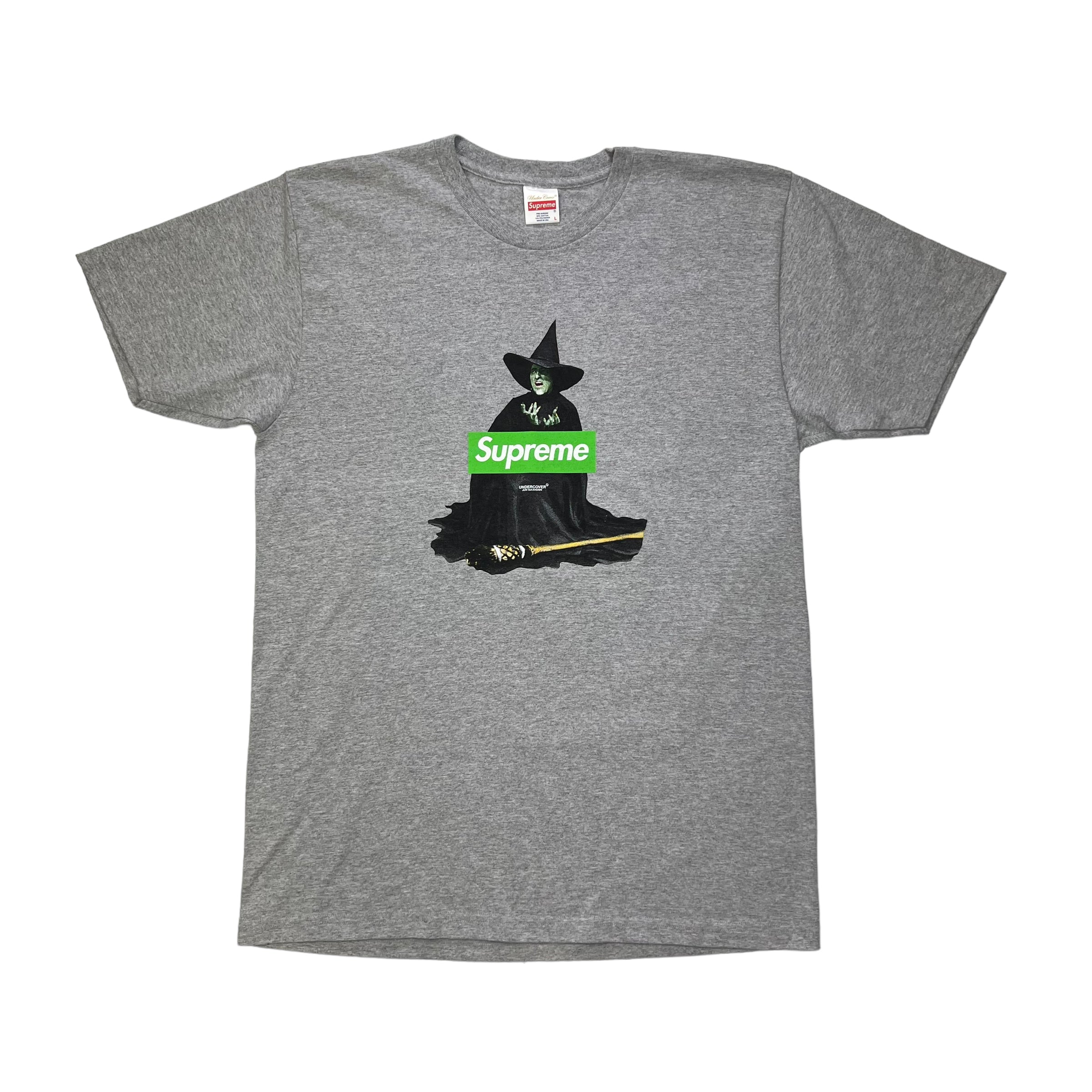 Supreme x Undercover 2015 Grey Witch Box Logo T-shirt *Brand New