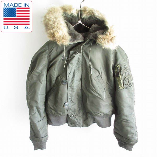 60s 実物 米軍 USAF N-2B MIL-J-6278E フライト ジャケット M コヨーテ