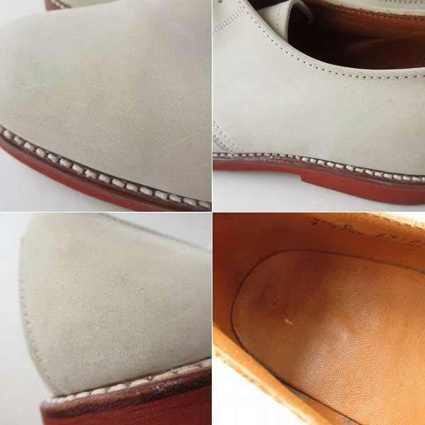 美品 80s-90s USA製 ウォークオーバー ホワイトバックス シューズ 幅狭