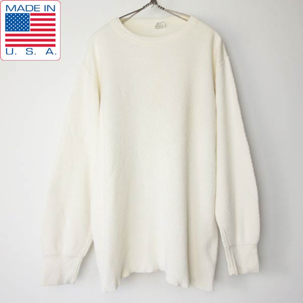 90s USA製 米軍サーマルTシャツ | XL - 札幌 ビンテージ 古着屋 BRIDGE